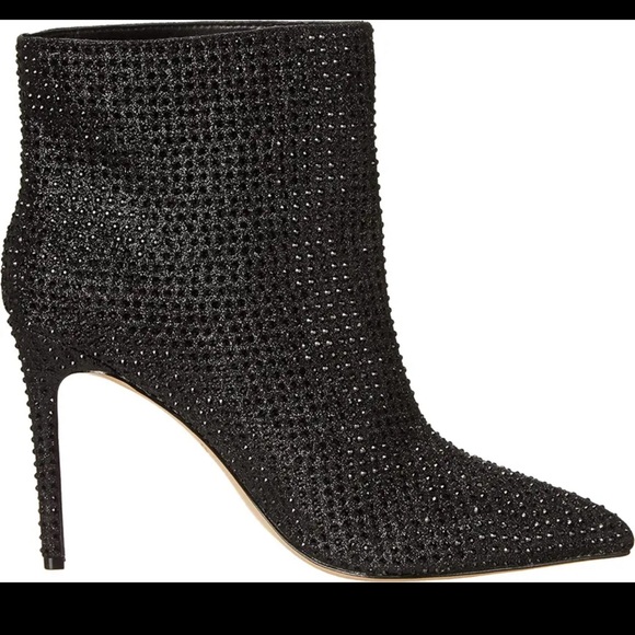 BADGLEY MISCHKA Jewel Embellished Ankle Booties - Picture 8 of 8